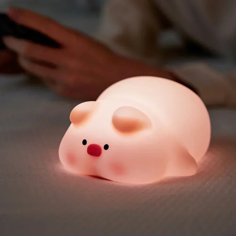 USB Rechargeable Animal Night Light – Soft Glow Bedtime Companion
