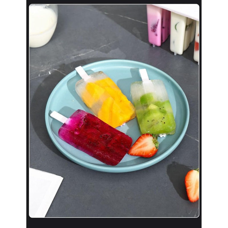 Reusable 4-Cavity Popsicle Mold – BPA-Free Summer Treat Maker