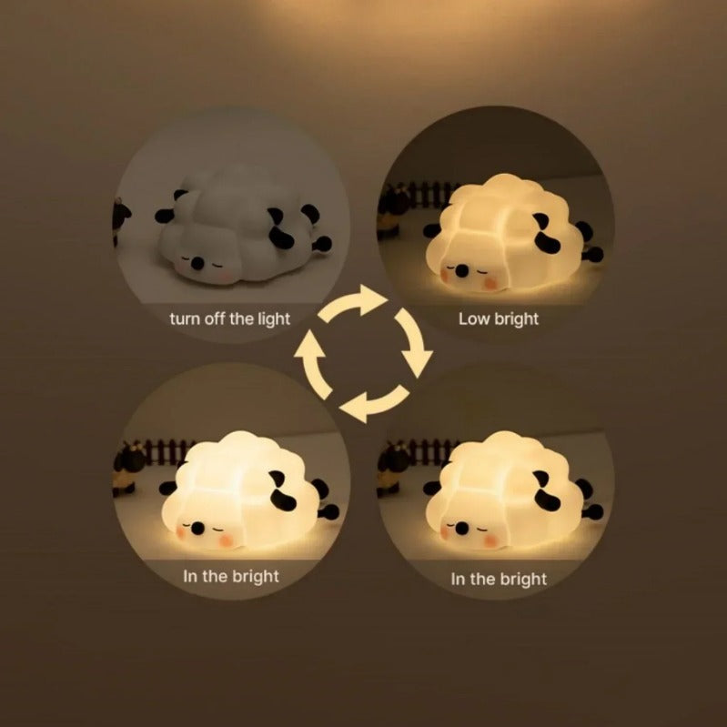 USB Rechargeable Animal Night Light – Soft Glow Bedtime Companion