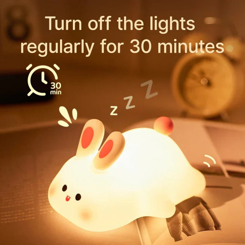 USB Rechargeable Animal Night Light – Soft Glow Bedtime Companion