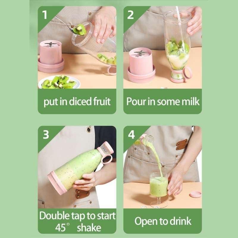 Portable Juicer for Fresh Juice Anywhere